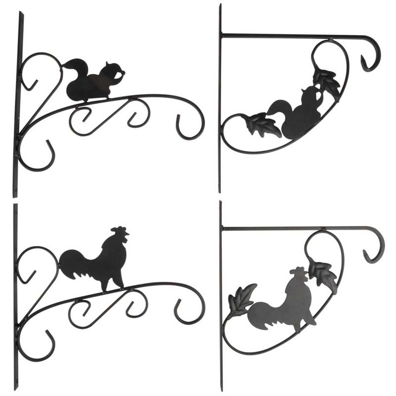 Veggkrok med dyredekor