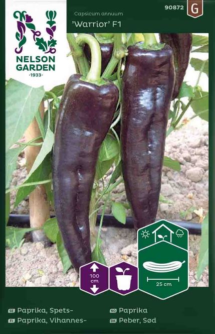 Hovedbilde Paprika 'Warrier’ F1