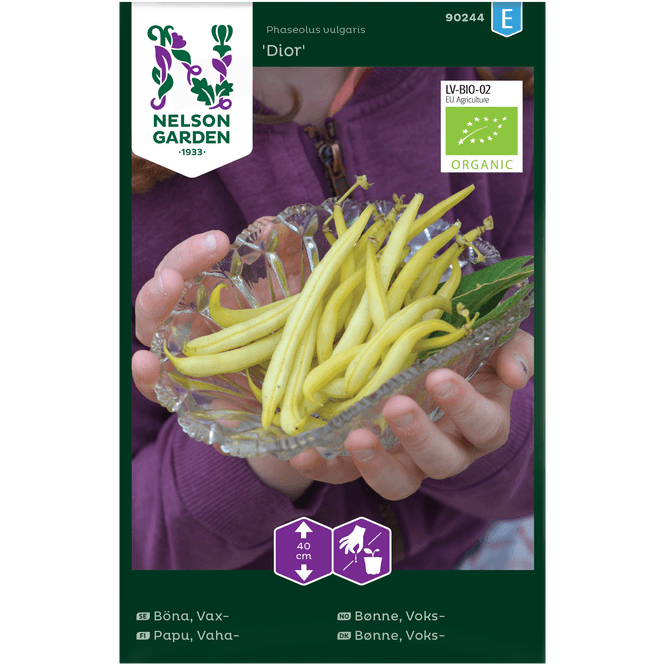 Hovedbilde Voks-bønne 'Dior' økologisk