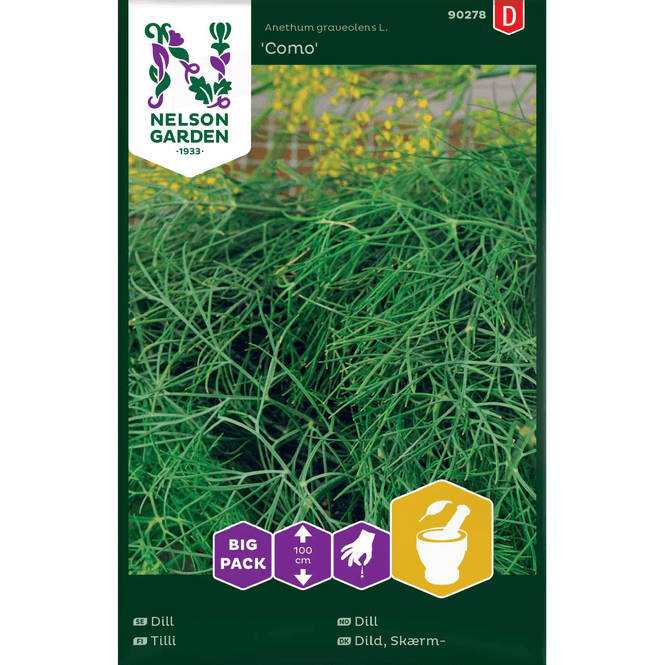 Hovedbilde Skjerm-dill 'Como' stor pakke