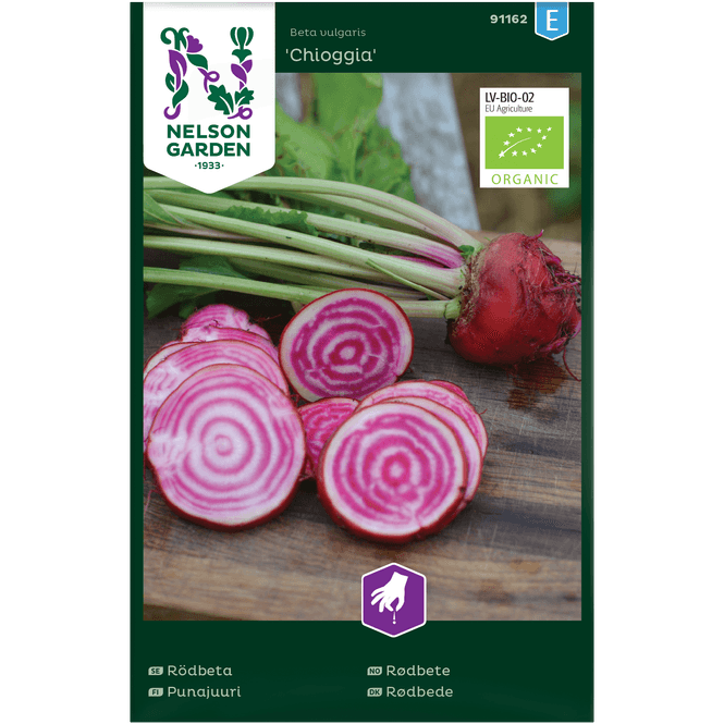 Hovedbilde Rødbete 'Chioggia' økologisk