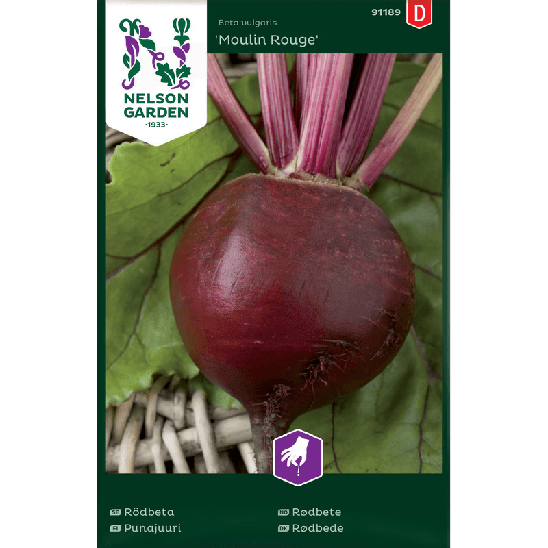 Rødbete 'Moulin Rouge' rund