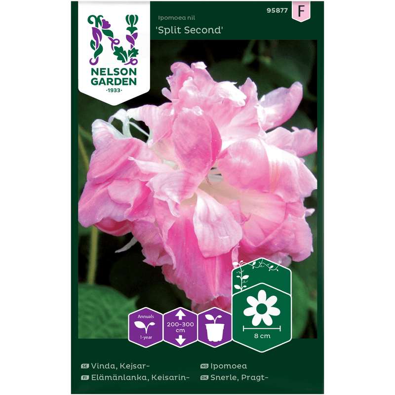 Praktvindel 'Split Second' rosa, dobbel