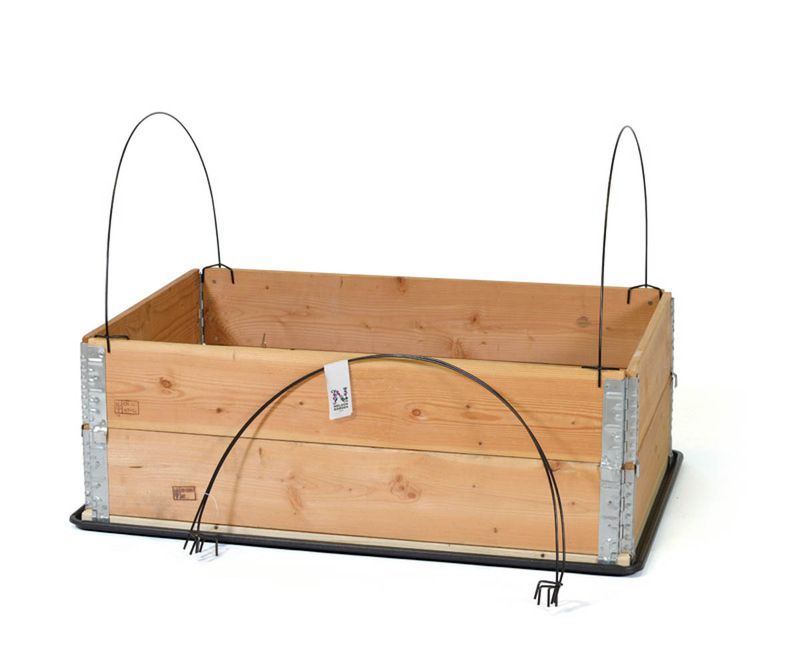 Pallekarmbøyler svart, 2 stk