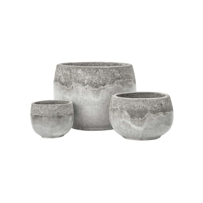 Hovedbilde Lucca krukke, Hvit