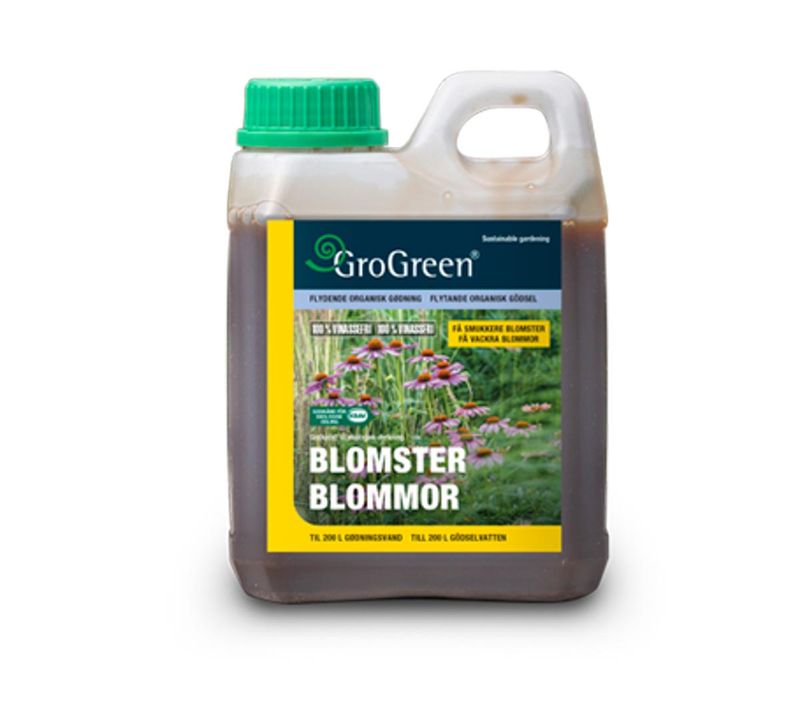 Grogreen blomster 1 liter