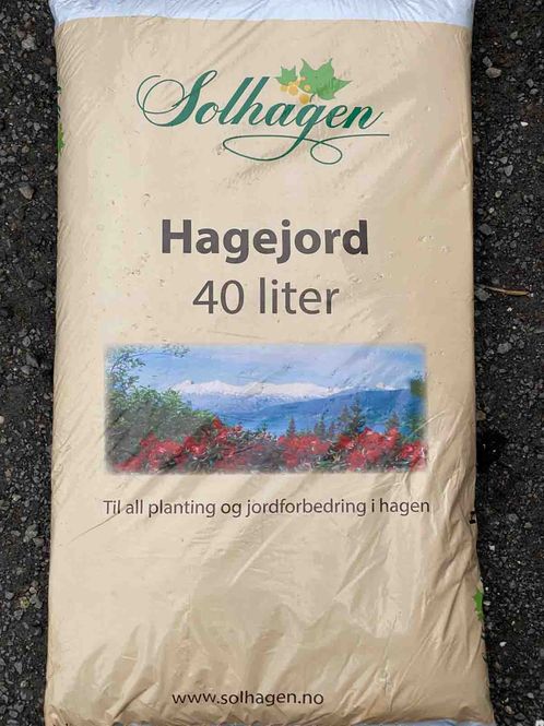 Hovedbilde Hagejord, Solhagen 40  liter