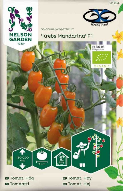 Hovedbilde Cherrytomat 'Krebs Mandarina' F1