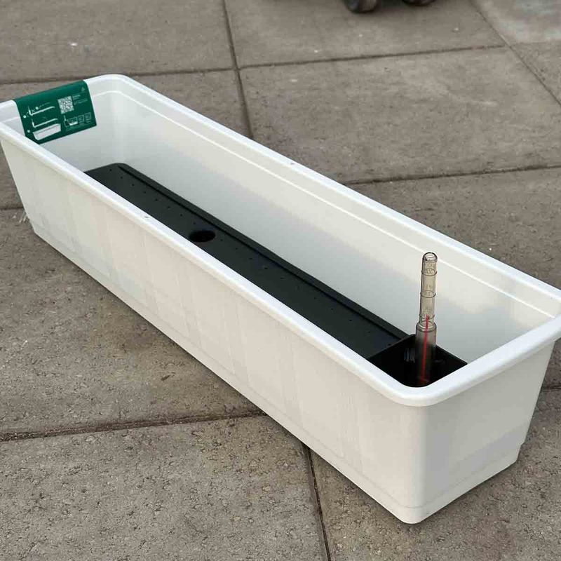 Balkongkasse selvvanning, Aqua green